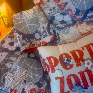 Twin Sports bedding set
